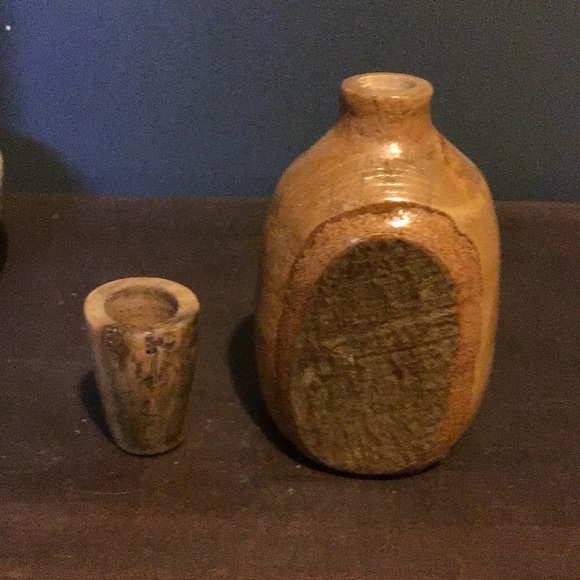Boho handmade poplar vase